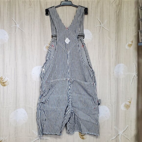 VINTAGE CARPENTERS CUTOFF BIB OVERALLS, 1960 BIG MAC BY JC PENNEY, UNION MADE - Picture 7 of 7